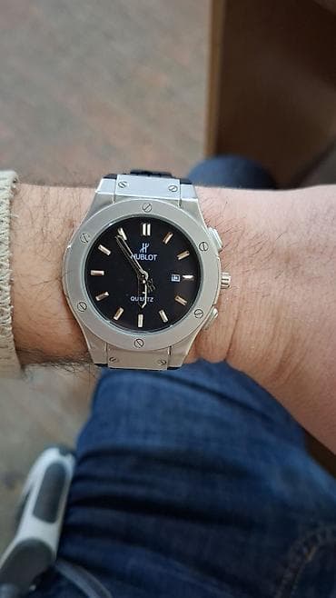 Qol saatları və aksesuarlar: Qol saatı, Hublot, rəng - Gümüşü — 2