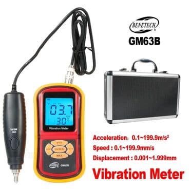 Vibrometr. Model: BENETECH GM-63B. Cihaz maşınqayırma, enerji