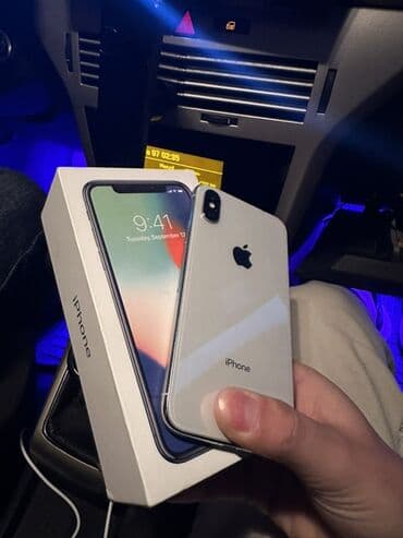 наушники apple: IPhone X, 64 ГБ, Черный, Face ID — 5