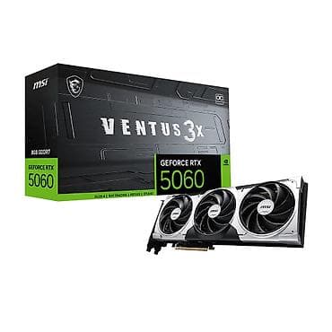 Elektronika: MSI GeForce RTX 5060 8G VENTUS 3X OC, 8GB GDDR7 Yeni nəsil NVIDIA — 2