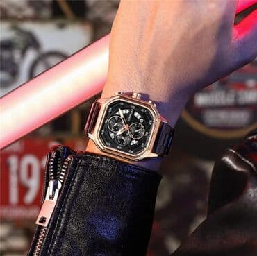 купить часы orient: Новый, Наручные часы, Curren, цвет - Черный — 5