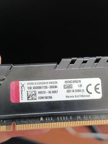 iphone 8 64 gb: HyperX Fury DDR4 RAM modul - Model: HyperX Fury (HX426C16FB3/16) - — 3