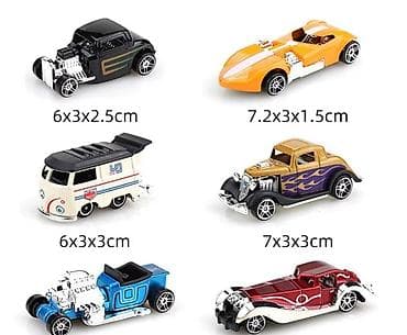 velosiped 29 saft: Metal oyuncaq maşınlar dəsti – klassik və hot-rod üslubunda kolleksiya — 3