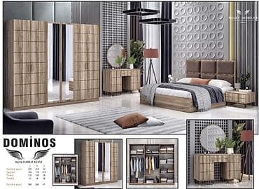 Yataq otağı dəstləri: İkinəfərlik çarpayı, Dolab, Termo, Tumba, Yeni — 2