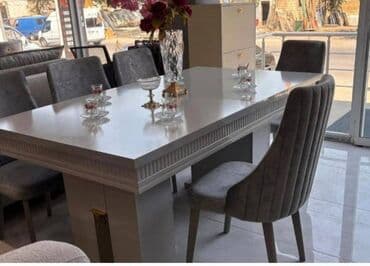 Masa 1 m eni 2 m uzunu açıllr 2.40 sm olur matrialı laminant Stullar lalafo.az -da Masa 1 m eni 2 m uzunu açıllr 2.40 sm olur matrialı laminant Stullar