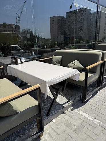 Kafe/restoran üçün açıq hava oturma dəsti Tərkib: - 2 ədəd — 1
