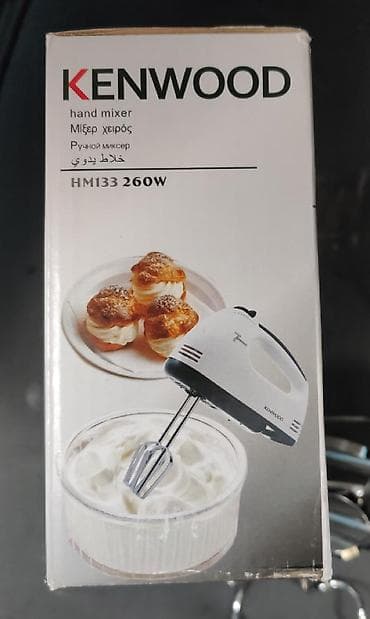 Mikser mixer Kenwood 260 watt 7 suretli 2 ferqli biçaqli model — 6