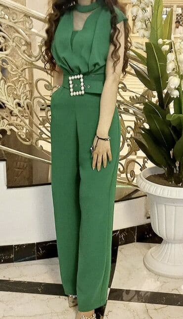 tək qaş üzük: Tulum, rəng - Yaşıl — 1