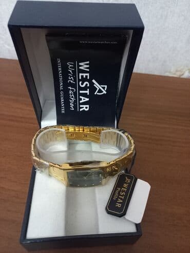 irşad telecom saatlar: Yeni, Qol saatı, rəng - Qızılı — 4