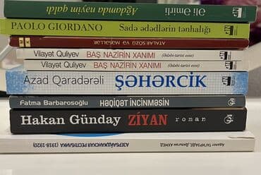 Oxunulmayıb, təmizdi. Satış qiymətlərindən aşağı satılır✅ Kitab dəsti