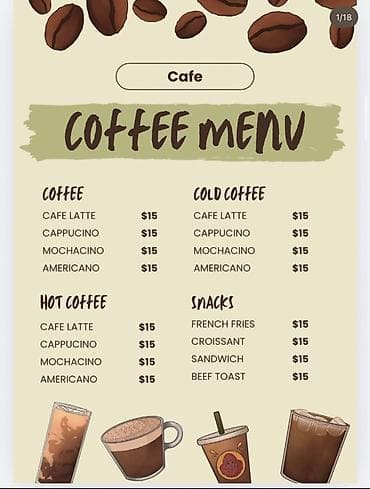 berber reklamları: Məhsul: Fərdi dizaynlı dəvət və menyu dizaynı xidməti Təsvir: - Ad — 4