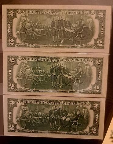 dollar buketi: 2 Dollar, 2003 il, Vəziyyəti: Əla — 2