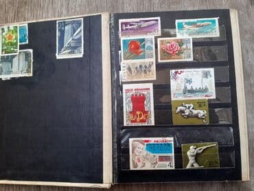 хочу продать марки: Bu kolleksiyaya müxtəlif mövzulu, məsələn, incəsənət, heyvanlar və — 4