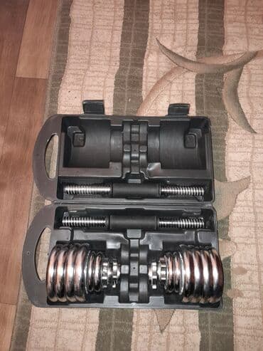 турник для дома: Krom dambbell dəsti – dəyişən çəkili, daşıma çamadanında Məzmun: - 2 — 1