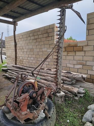 Ot biçən kəsici çubuq (segmentli bıçaq) tipli traktora qoşulan biçin — 2