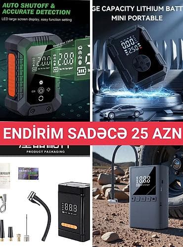 25₼-dan başlayaraq. Portativ Simsiz Hava Kompressoru – rəqəmsal at lalafo.az 25₼-dan başlayaraq. Portativ Simsiz Hava Kompressoru – rəqəmsal