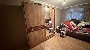 dəhliz dolabları: Sürgülü qapılı geyim dolabı - Material: taxta teksturalı laminat — 5