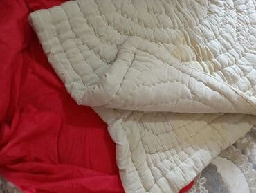 Матрасы: Б/у Для взрослых Односпальное Зимнее Шерсть Одеяло, Платная доставка — 1