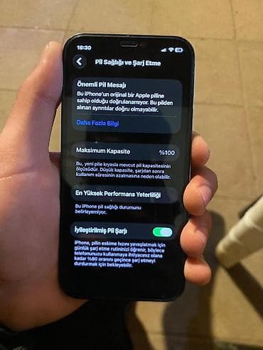 iphone x 2 ci el: IPhone 12, 64 GB, Göy, Face ID — 3