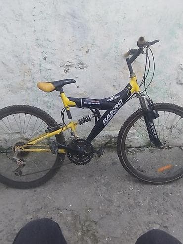 yarış velosiped: Rambo dağ velosipedi - Rəng: sarı/qara - Çərçivə: polad, “full — 5