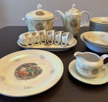 qara madonna aş nimcəsi: Çay dəsti, Madonna — 3