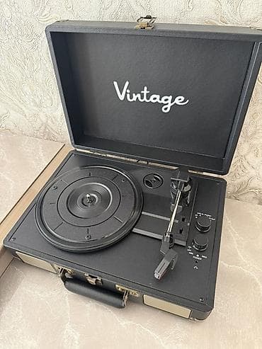 Vinyl Baku “Vintage” patefon/portativ qrammofon/plastinka pleyeri — 2