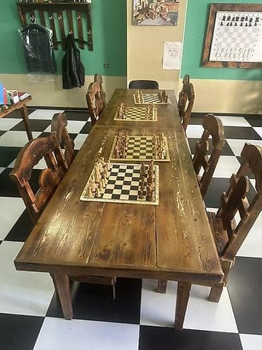 yumru masalar: Açılmayan, Dördbucaq masa — 5