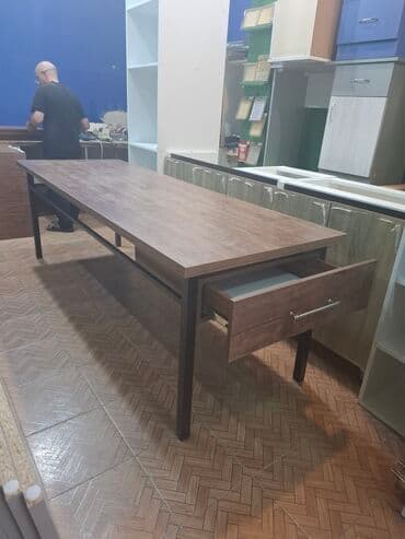 uşaq ucun yazı masası: Parta tek neferlik 50/60 sm 28 azn Parta iki neferlik 100/50 sm — 26