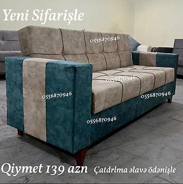 Диван, Новый, Раскладной, С подъемным механизмом, Ткань, Платная доставка — 7