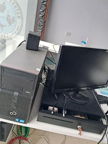 kompüter ramı: POS kassası üçün kompüter dəsti Tərkibi: - Fujitsu masaüstü sistem — 1