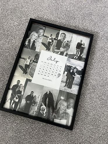 Kişisəl foto kolaj posterləri – fərdi dizaynlı çərçivəli hədiyyə - — 2