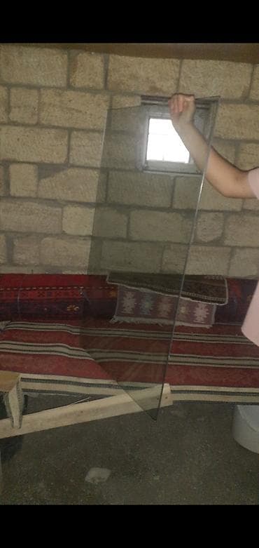 pvc pencere: Yeni Pəncərə şüşəsi, Еni: 35 sm, Uzunluğu: 90 sm — 1