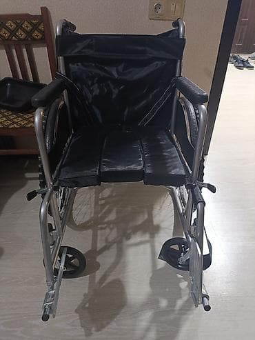 Xəstələr üçün unitazlar: Tualetli əlil arabası - Metallik, yüngül və möhkəm çərçivə - — 1