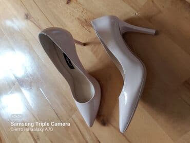 b class makasin: Tuflilər, Ölçü: 37, rəng - Bej, Yeni — 2