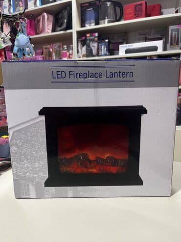 qar: LED Fireplace Lantern – dekorativ elektrik ocaq lampası - Realistik — 2