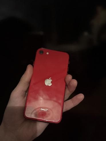 iphon 6 plus: IPhone SE 2020, 64 GB, Qırmızı, Simsiz şarj — 1