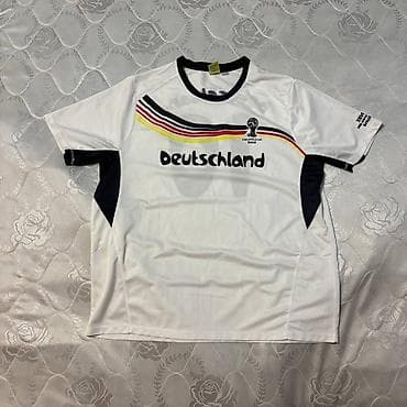Futbolkalar: Futbolka, Adidas, L, rəng - Ağ — 1