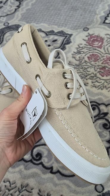 qış geyimləri kişi: Ortopedik temiz ketan Buckhead EDORAS kişi mokasin - Rəng: bej - Ölçü — 3