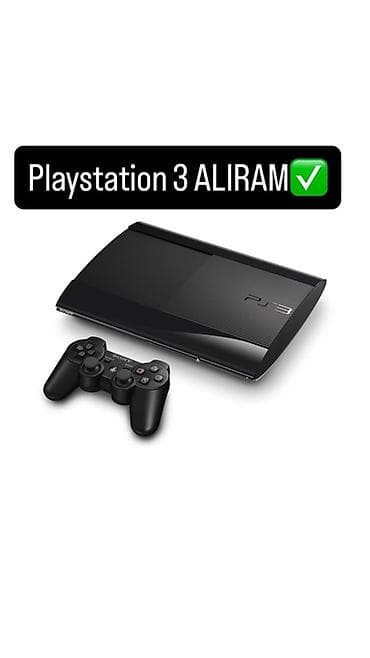 ТВ и видео: Playstation 3 ALIRAM YUKSEK QIYMETE🔥 Playstation 3 Slim (2500-3000 — 1