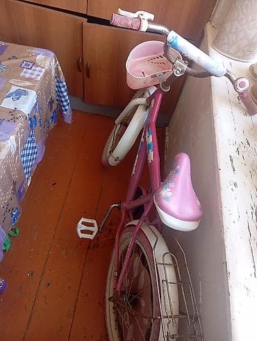 velosiped 28 type 1: Uşaq velosipedi – qızlar üçün dizayn - Ölçü: təxminən 18" təkərlər - — 2