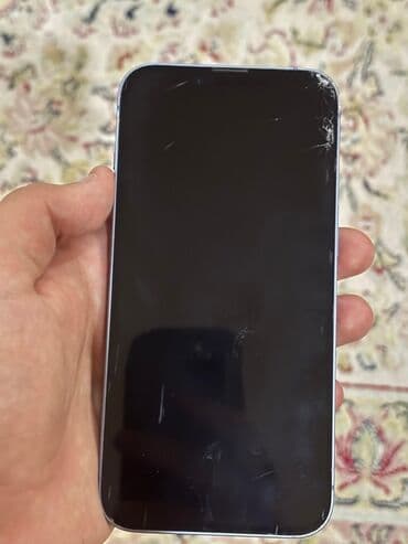Apple iPhone: IPhone 14, Göy, Qırıq — 5