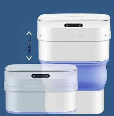 mətbəx qablari: Sensorlu Zibil Qutusu Elanda Real Şəkili yerləşdirilib 2 ədəd Batareya — 1