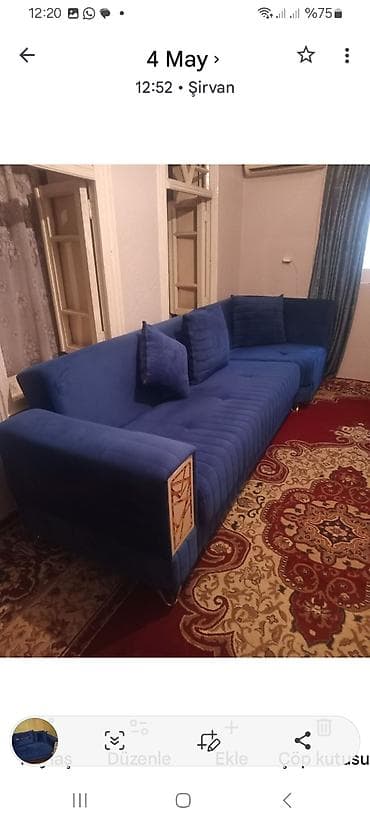 paltar şkafı ikinci əl: Künc divan, Kreslo — 1