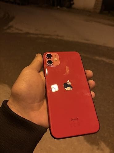 apple se 4: IPhone 11, 128 GB, Qırmızı, Face ID — 2