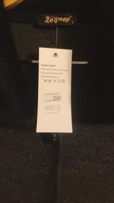 qadın kaşlokları: Palto, S, rəng - Boz — 3