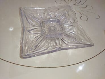 pul qab: Salam Xrustal çərəz qabimi satiram Tezedir heç işletmemişem 20x20 — 1