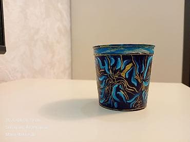 rengli qelem: Əl işi dekorativ qələm/qələmqabı – akril ilə əl boyaması - Material — 2