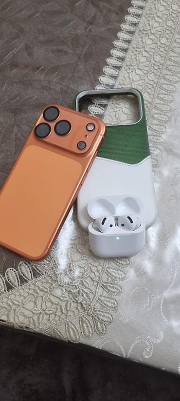 Iphone 17pro 1TB yaddas. Beyan olunmayib pil 93 % AirPods 4 elave