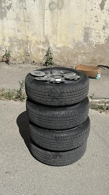 disk lada: 4 ədəd avtomobil təkəri və disk qapaqları dəsti. - Marka: Lassa (yan — 2