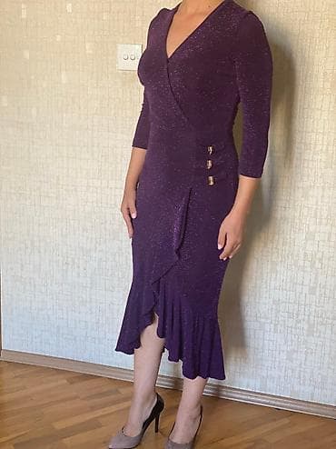 gozel donlar: Benövşeyi reng eyine oturan gözel geyim — 1